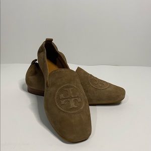 Tory Burch Suede Loafers